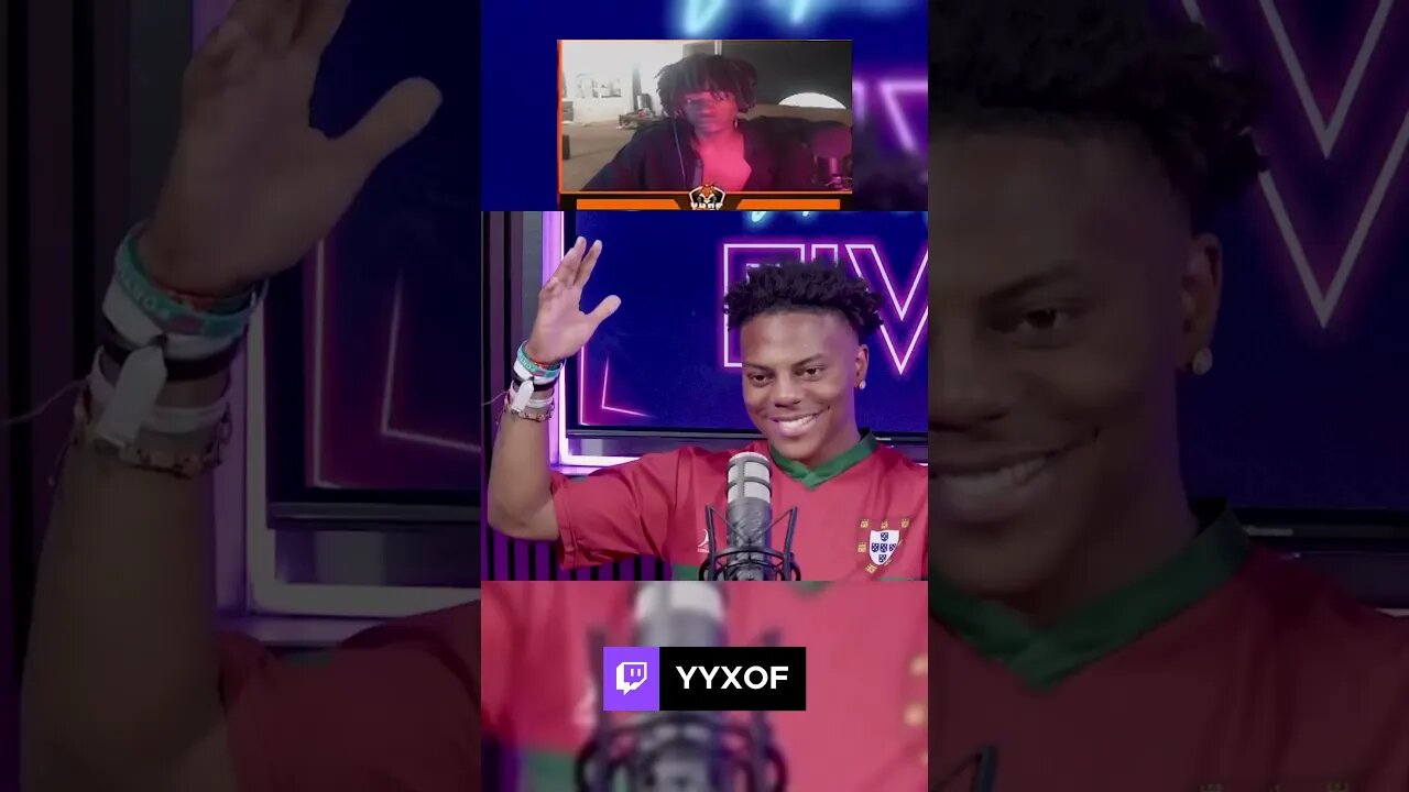 YYXOF reacts to iShowSpeed BARKING during INTERVIEW!!! #shorts #yyxof #ishowspeed