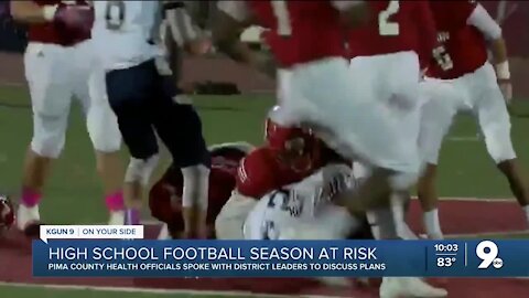 COVID concerns may affect start of high school football season in Pima County