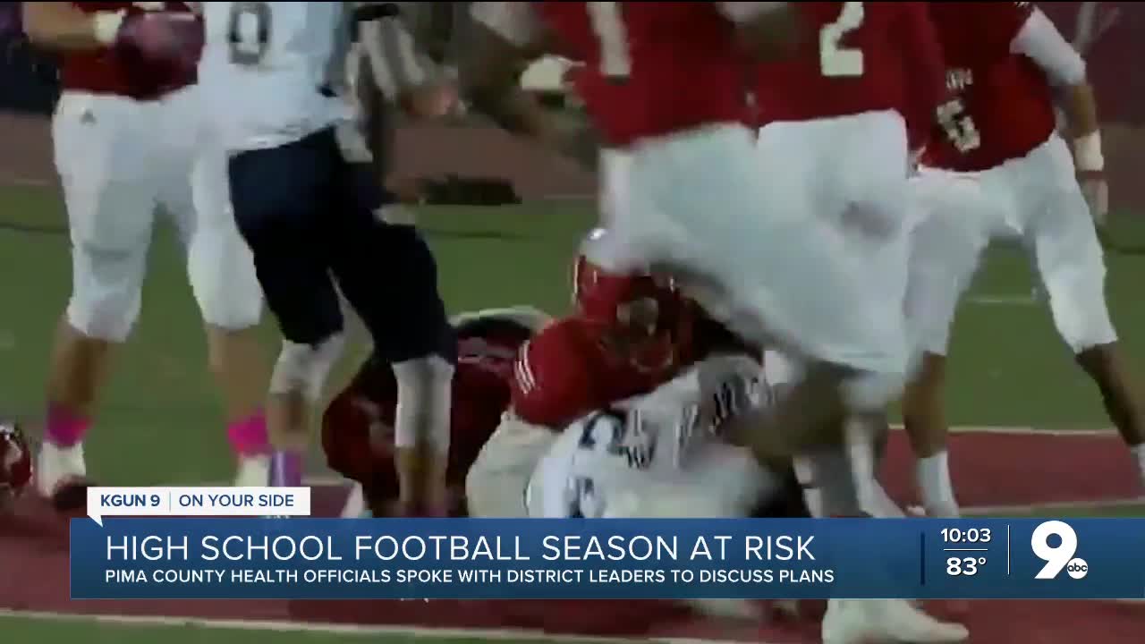 COVID concerns may affect start of high school football season in Pima County