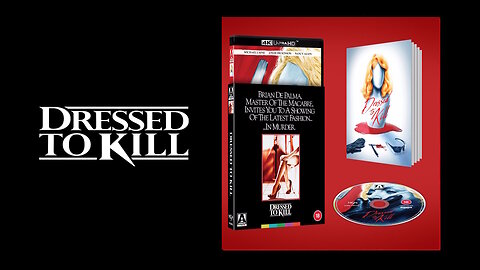 Brian De Palma's Dressed to Kill [Arrow Video Limited Edition 4K UHD]