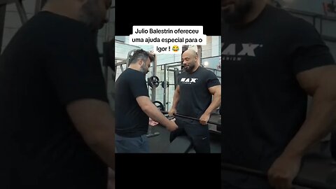 Julio Balestrin ofereceu uma ajuda especial para o Igor ! #shorts