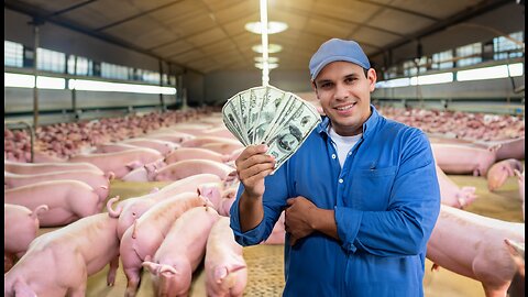 🐷💰 Ultimate Pig Raising & Processing From Farm to Million-Dollar Factory! 🏭