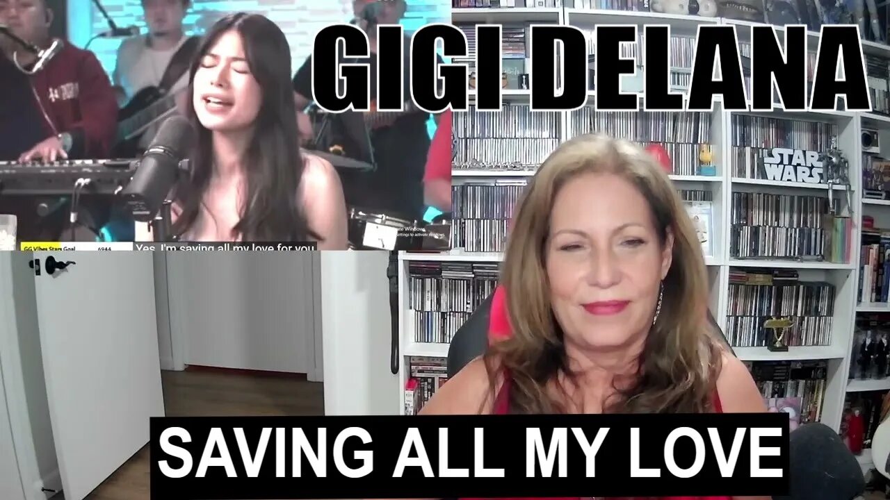 GIGI DELANA - Saving All My Love For You | TSEL Gigi Delana Reaction