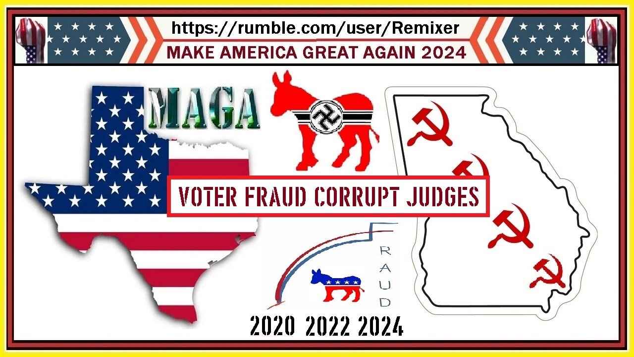 VOTER FRAUD CORRUPT JUDGES