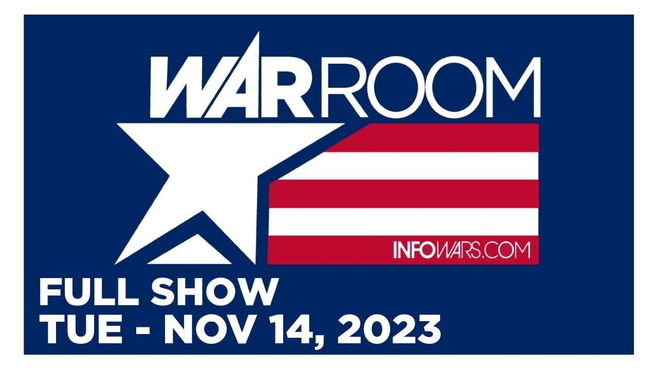 WAR ROOM [FULL] Tuesday 11/14/23 • ‘March for Israel’ in DC, IDF - Hamas has Lost Control of Gaza