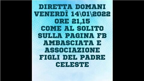 2022.01.13-Eliseo.Bonanno-DIRETTA FB VENERDI 14.01.2022 ORE 21.15