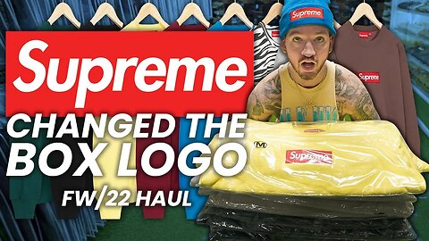 WATCH THIS BEFORE BUYING SUPREME FW22 BOX LOGOS!