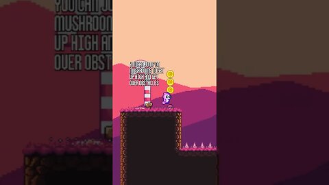 Mommy: Jump on Mushrooms like Trampolines!