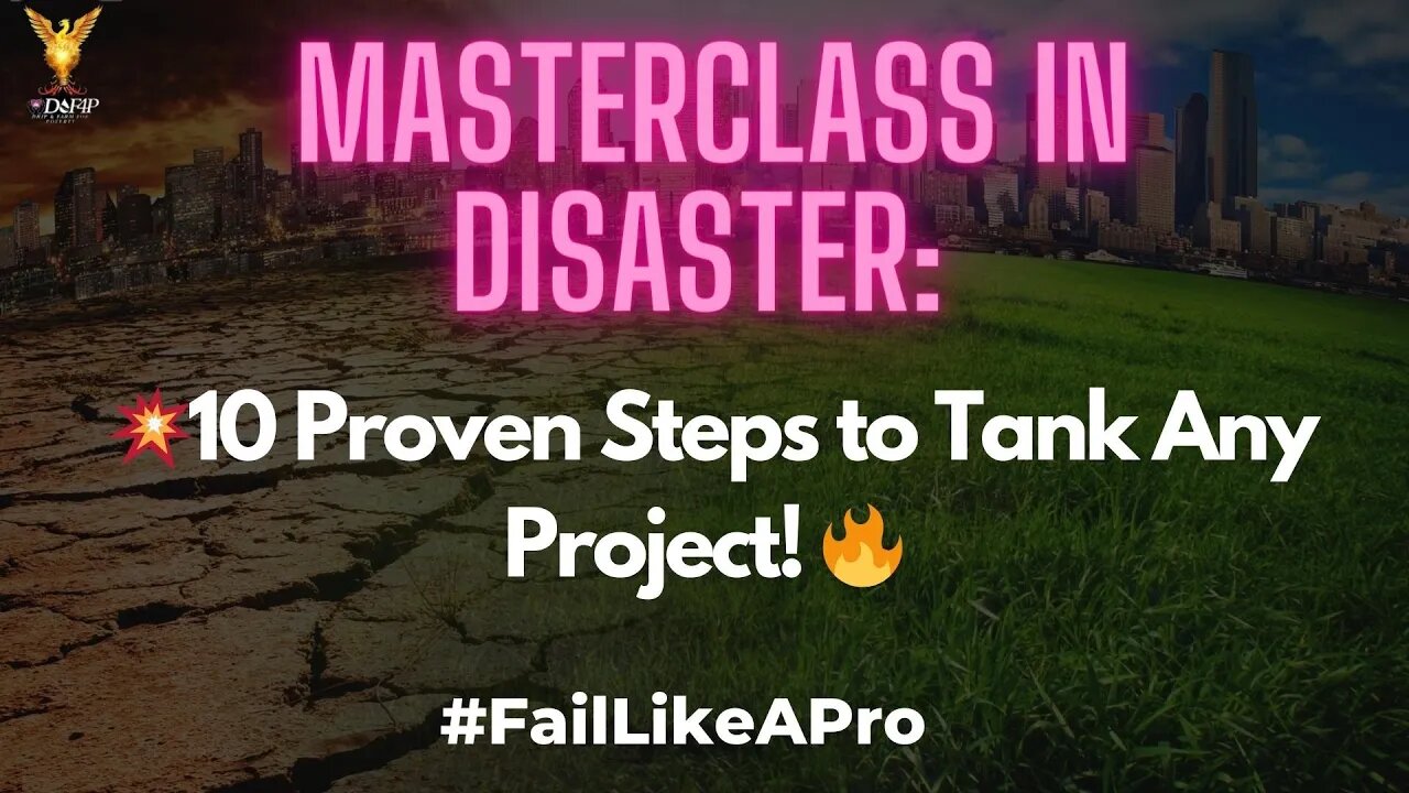 Drip Network - Masterclass in Disaster - 10 Proven Steps to Tank Any Project