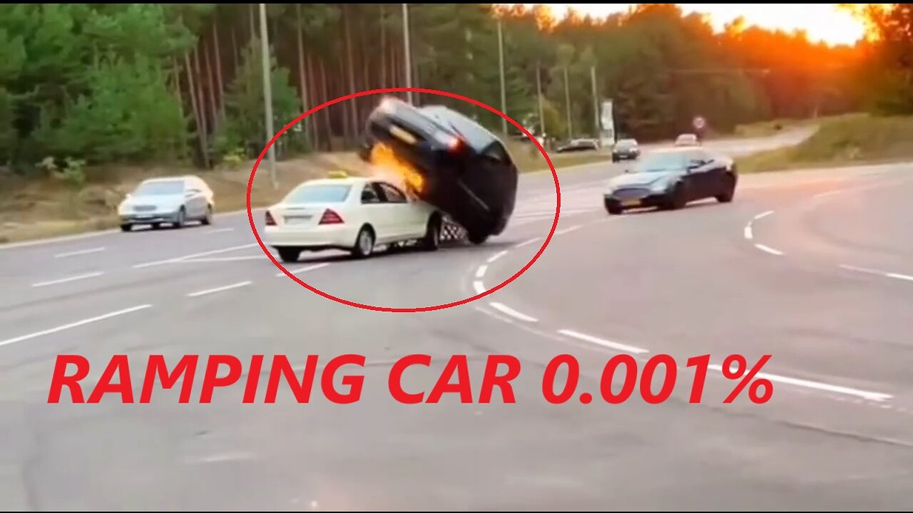Car crash compilation 0.0001% chance