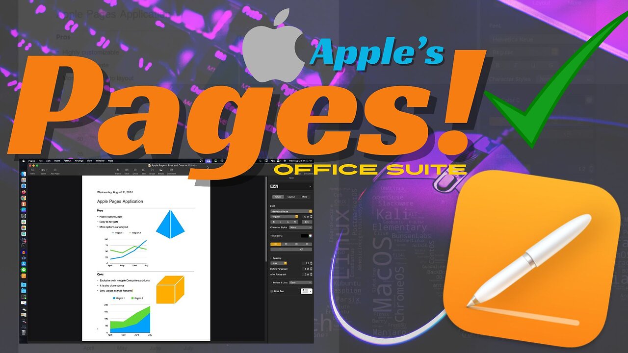 Apple's Pages Office Suite App