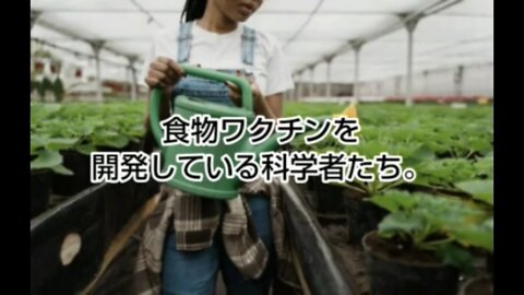 mRNAワクチン入り食物を開発