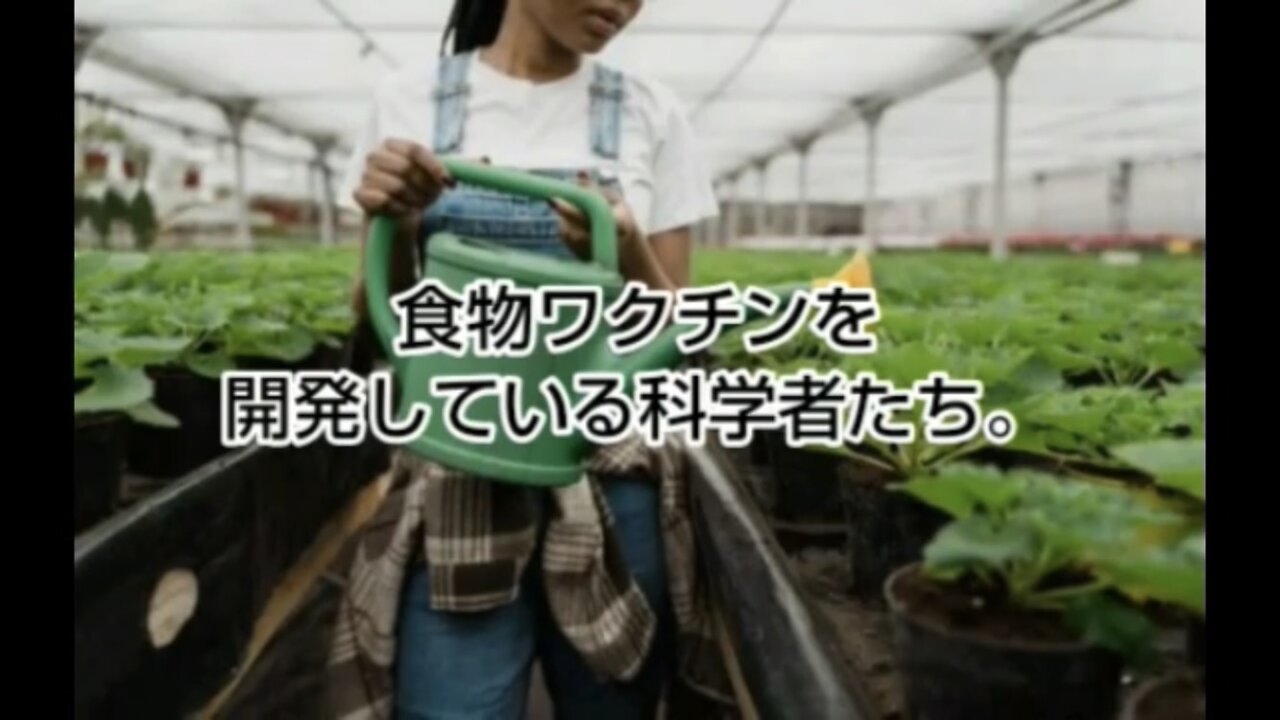 mRNAワクチン入り食物を開発