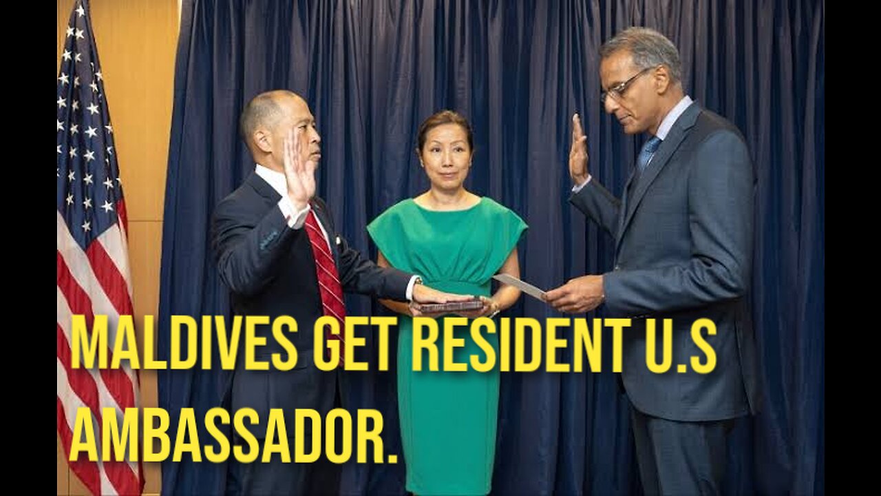 US Appoints First Resident Ambassador to Maldives_