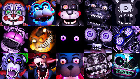 FNAF Help Wanted 2 - All Jumpscares (Complete & Arranged)