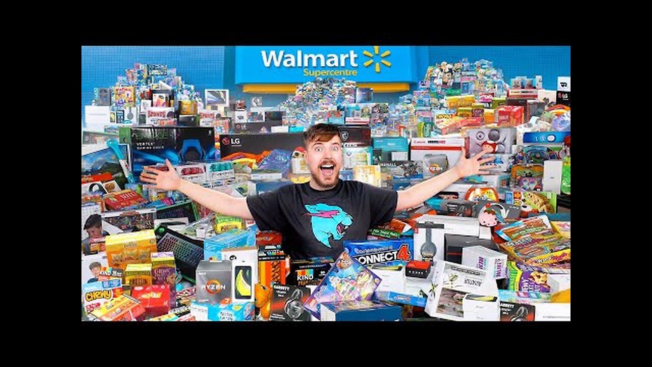 I Bought Everything In 5 Stores 🤑🤑