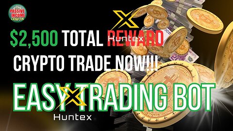 HunteX - $2,500 REWARD POOL GiveAway | Crypto Trading