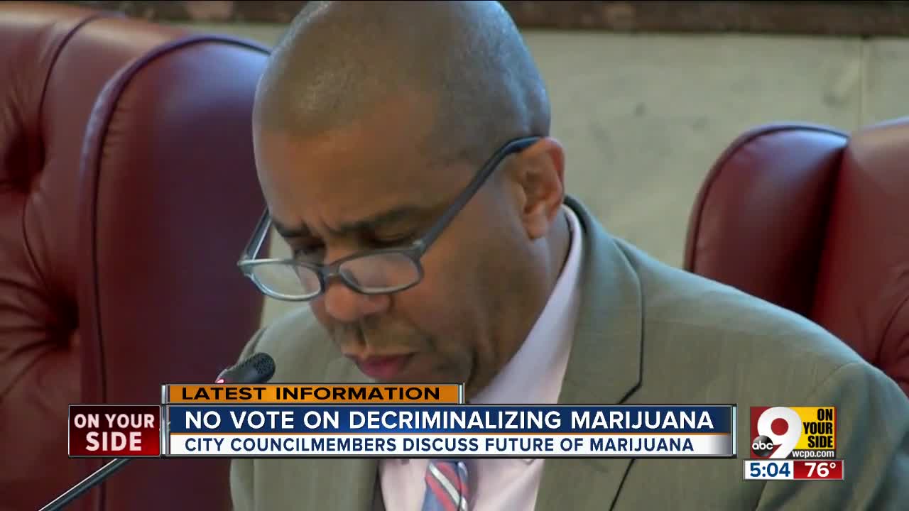 No vote on decriminalizing marijuana