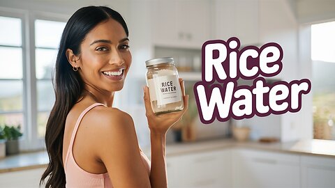 Is RICE WATER the SECRET to WEIGHT LOSS? #HealthyChoices #WellnessGoals #FitnessMotivation #Natural