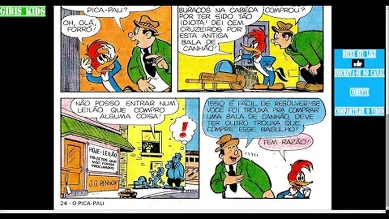 Pica Pau Desgraça Pouca É Bobagem [Pause o Vídeo Caso Não Consiga Ler]