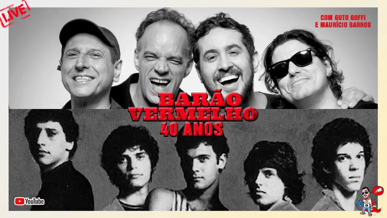 Barão Vermelho 40 anos - Bate Papo com Guto Goffi e Mauricio Barros | Pitadas do Sal