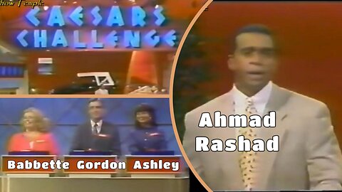 Ahmad Rashad | Caesar's Challenge | Babbette vs. Gordon vs. Ashley