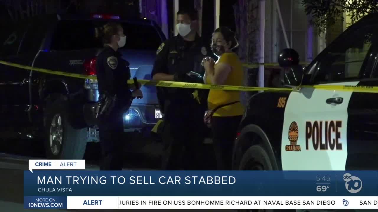 Man stabbed in the neck in Chula Vista