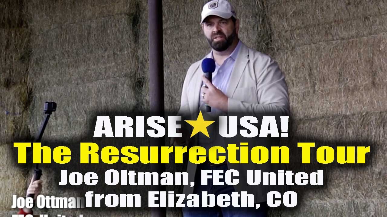 Arise USA - Joe Oltman on Election Integrity & Taking a Stand