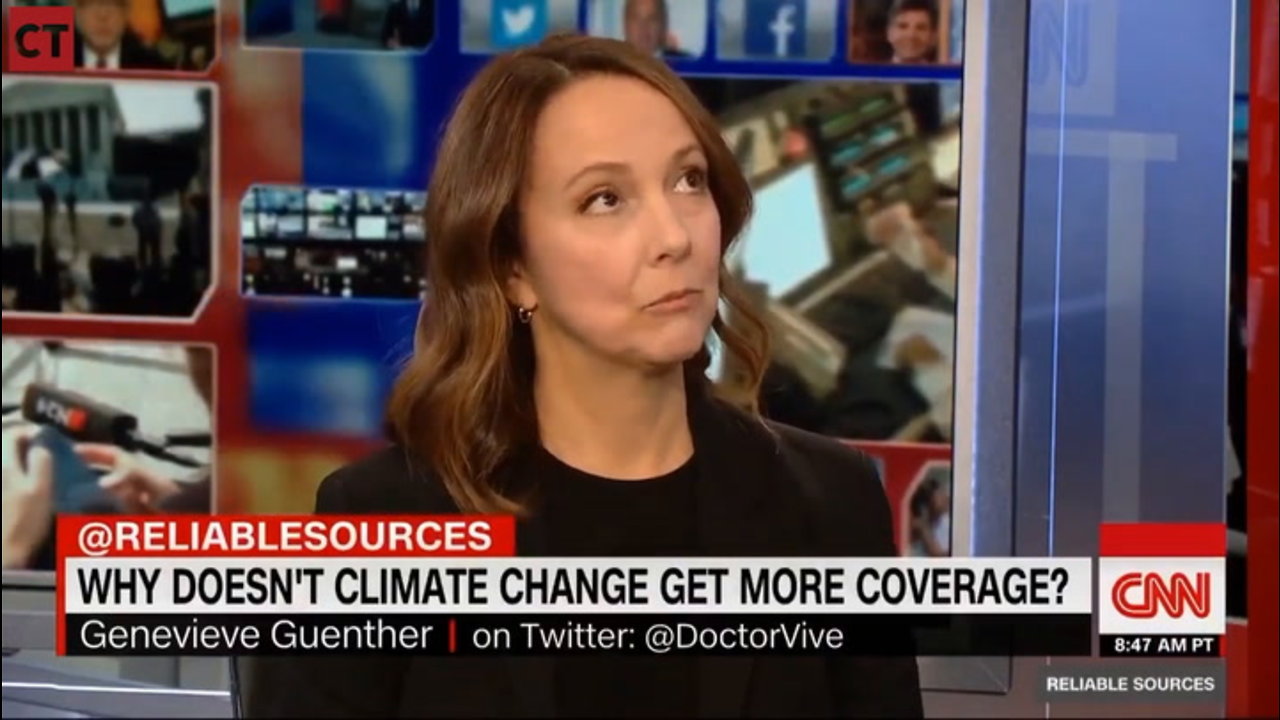 CNN Host's "Reliable Source" on Climate Change Has Ph.D.... in Renaissance Lit