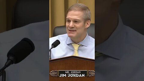 Jim Jordan, Maybe It's Because They Had The Laptop