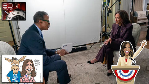 60 Minutes Kamala Harris and Time Walz Were ABYSMAL They Tanked Themselves