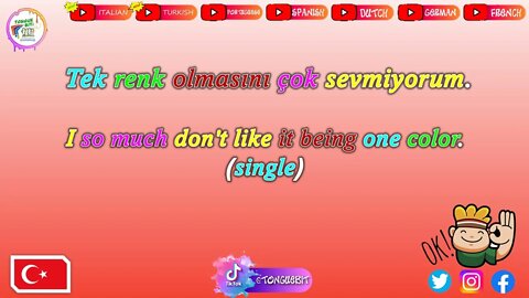 New Turkish Review! \\ Week 7 Compilation // Learn Turkish with Tongue Bit!