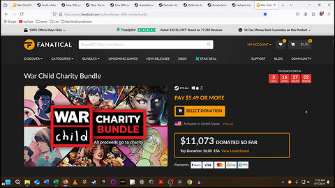 Fanatical's War Child Charity Bundle - Overview - 2024-09-07