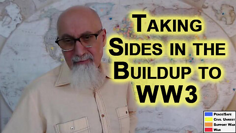 Lines Drawn in the Sand, Countries Taking Sides in the Buildup to World War 3: WW3, Collapse