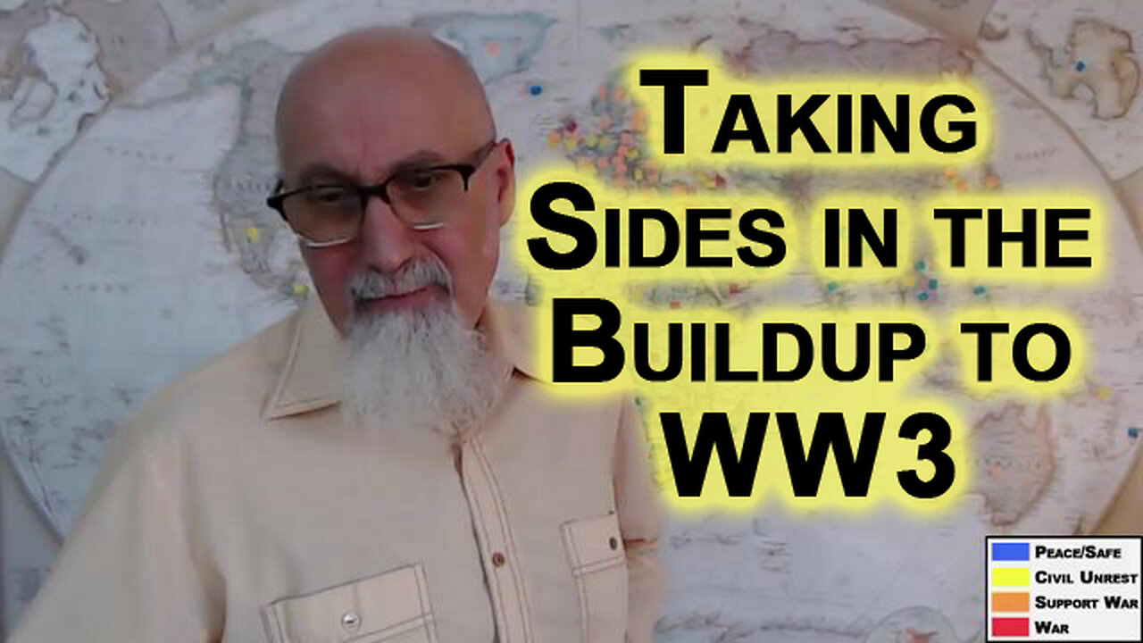Lines Drawn in the Sand, Countries Taking Sides in the Buildup to World War 3: WW3, Collapse