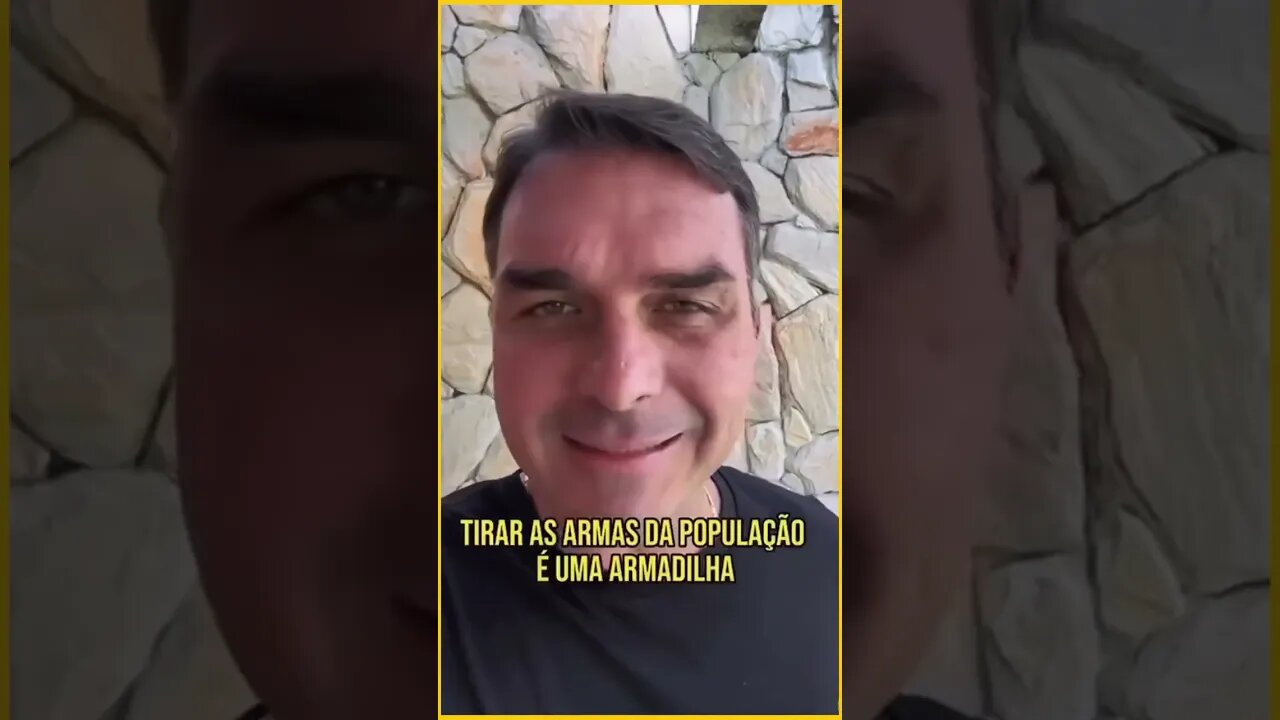 Flávio Bolsonaro apresenta projeto para sustar decreto de armas do Nine L9