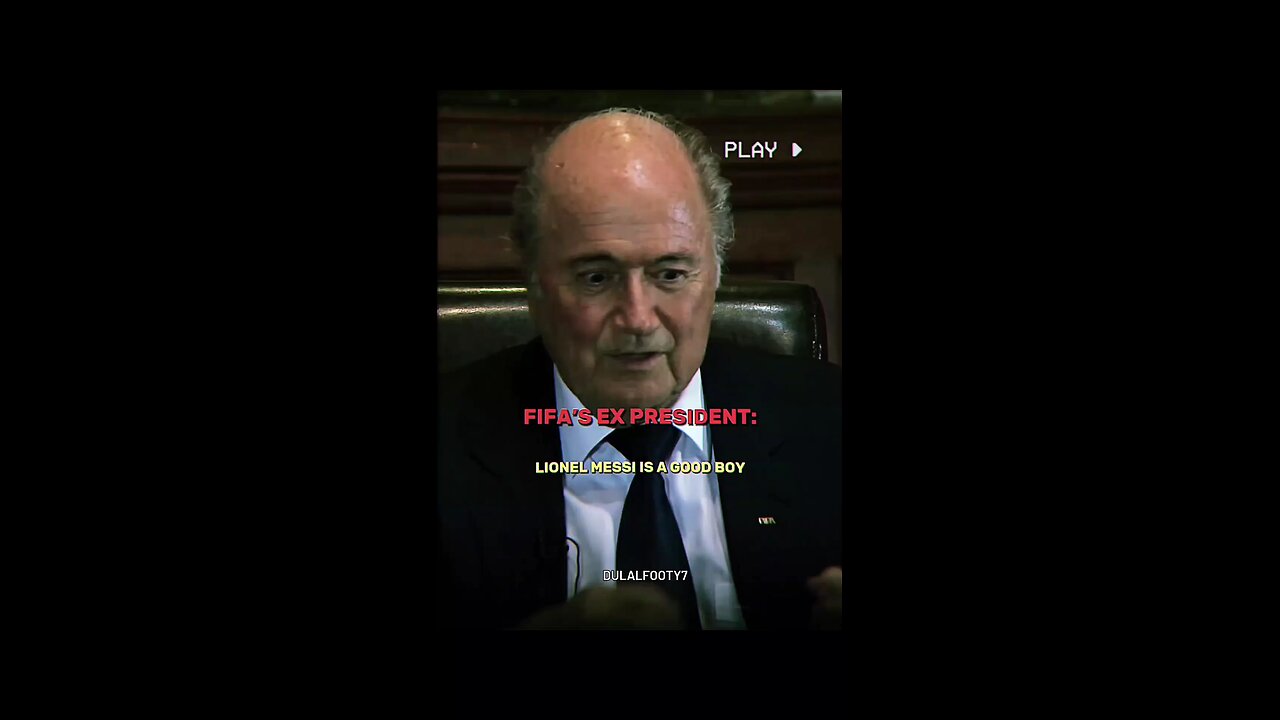 Fifa against Ronaldo and always siding with messi
