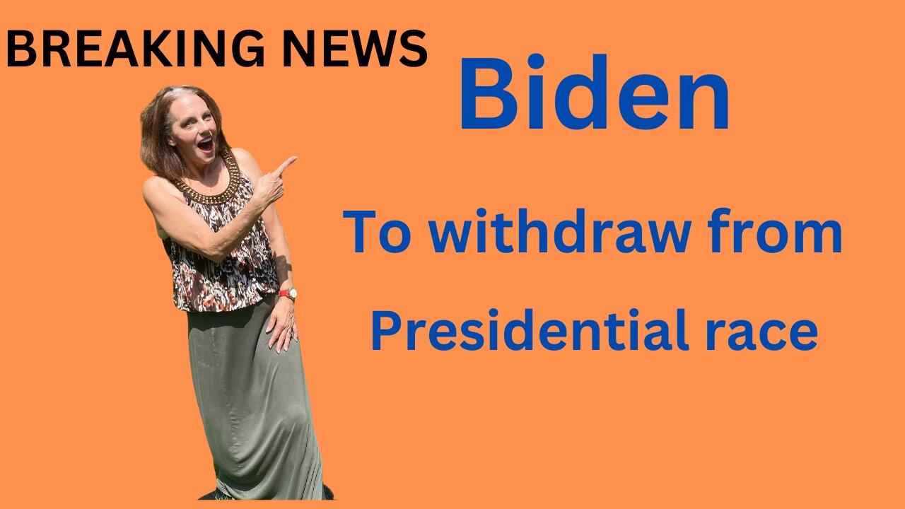 BREAKING NEWS!! BIDEN WITHDRAWS??? BIDEN will NOT ENDORSE HARRIS????