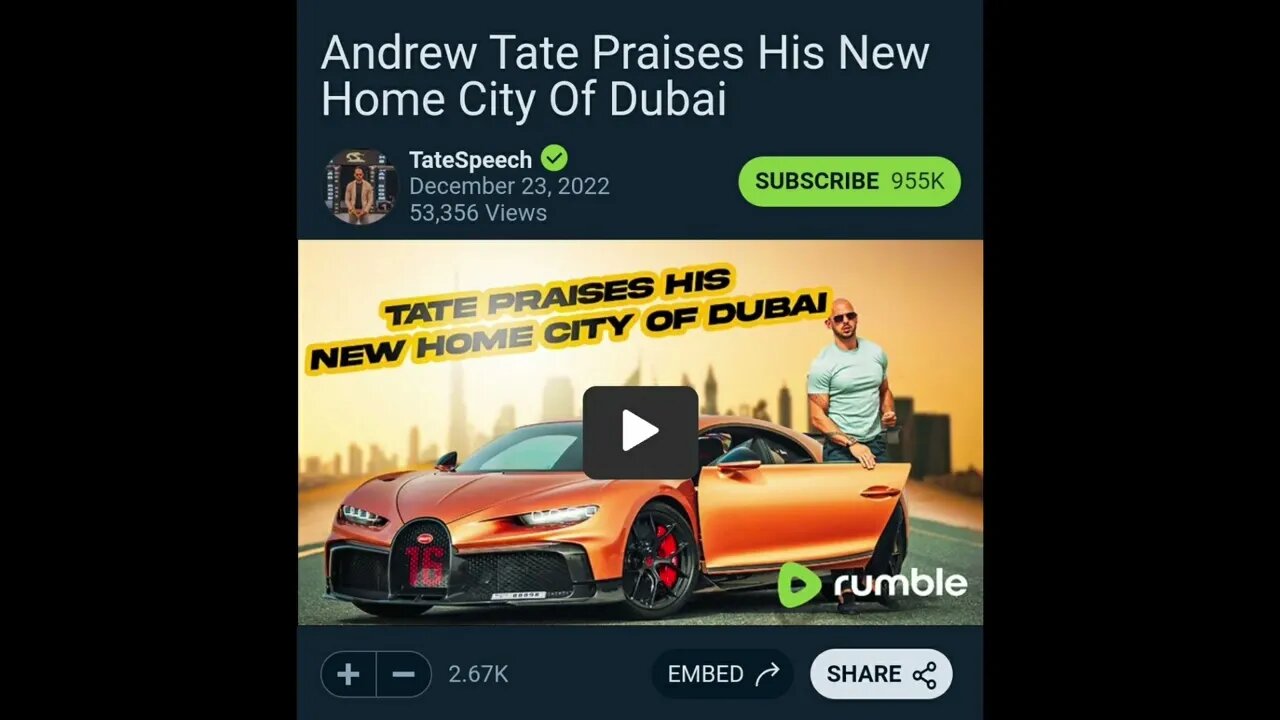 Sharia State dwelling fake Muslim SIMP Andrew Tate is not fighting "The Matrix" (29/12/22)