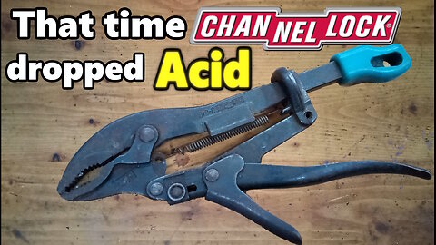 The Wildest 'Vise Grip' Design Ever - Channellock 910C GripLock