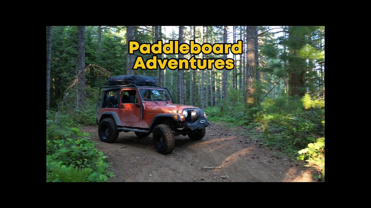 Lemmie Jeep, through the woods