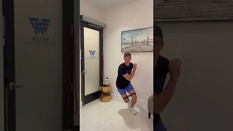 Glute Band Skater Hops #bandworkout #homeworkout #workout #skater #hockey #lateral