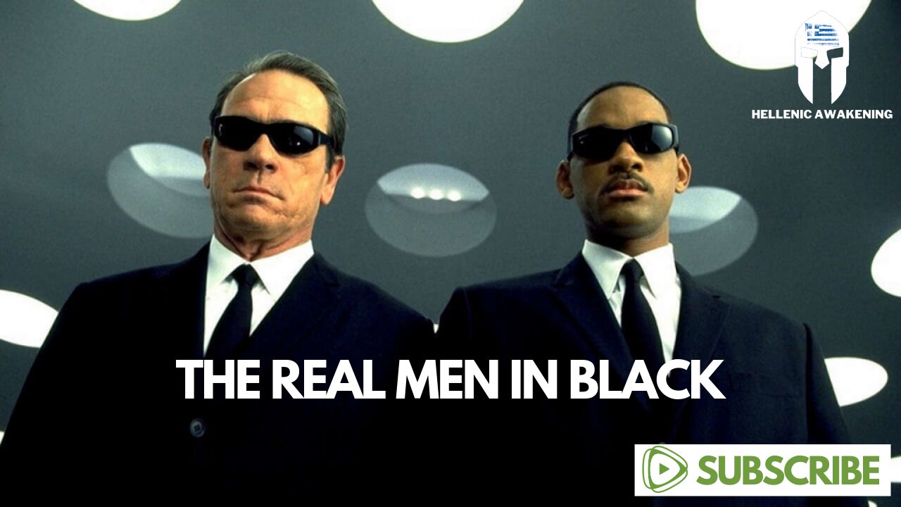 The REAL Men in Black US Top Secret Agent