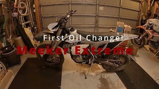 2022 GPX Moto FSE300R - First Ride - First Oil Change!