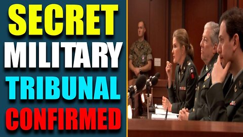 HUGE CURTAIN LIFTED: SECRET MILITARY TRIBUNAL CONFIRMED!!! DUMBS WAR UNFOLDED! SHOCKING NEWS TODAY