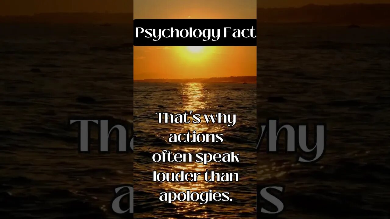 Psychology Fact
