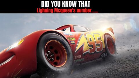 Did You Know That Lightning Mcqueen's number.... #shorts #short
