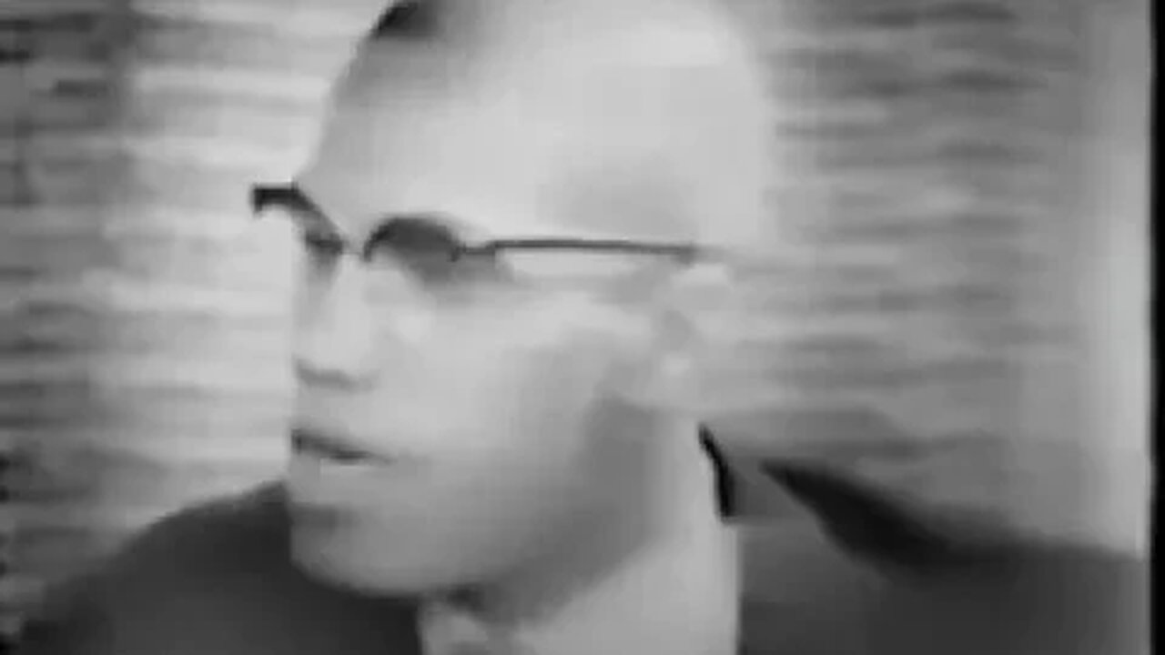 Malcolm X First TV Appearance | Happy 97th Birthday King 👑💯