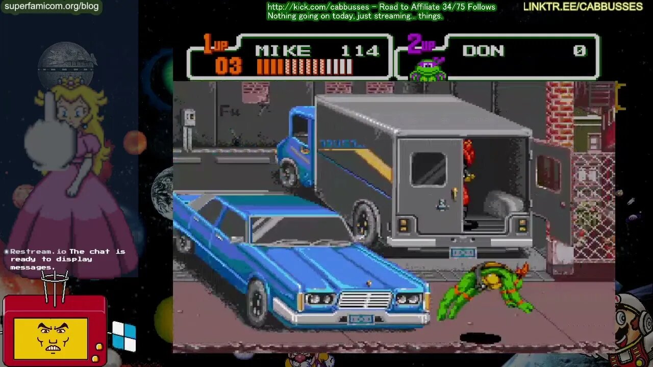 Highlight: Maybe I should actually beat a game (for Kick). Suggestions? I'll even play NORMIE retro