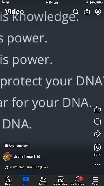 AJ Roberts : Q post : DNA